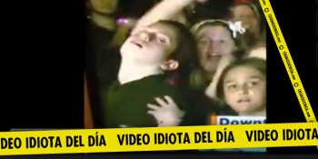 video idiota baile frente a la cámara