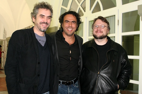 Alfonso Cuarón, Alejandor Iñárritu y Guillermo del Toro