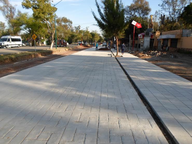 Calzada Juárez remodelada Morelia