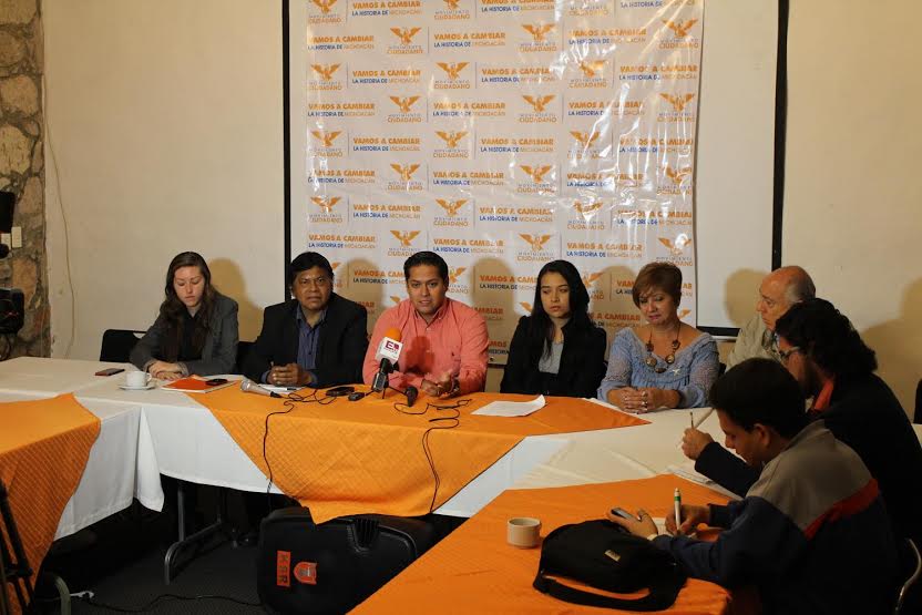 Movimiento Ciudadano rueda de prensa