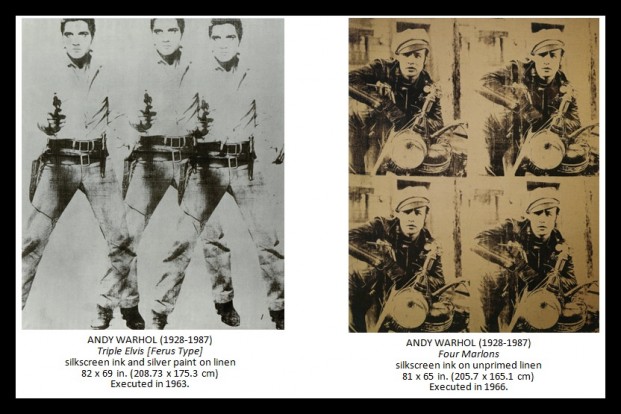 Triple Elvis y James Dean Foto vía agencias