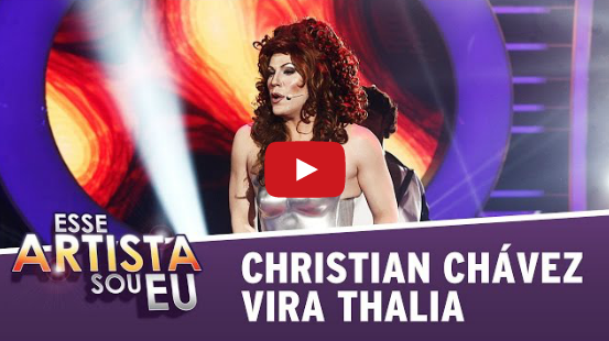 #Video: Christian Chávez Se Convierte En "Una Coqueta" Thalía