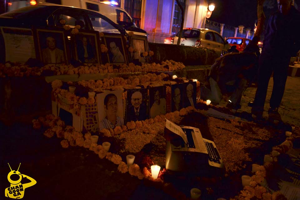 altar a periodistas Morelia
