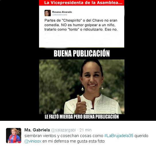 chespirito criticas funcionaria ecuador meme