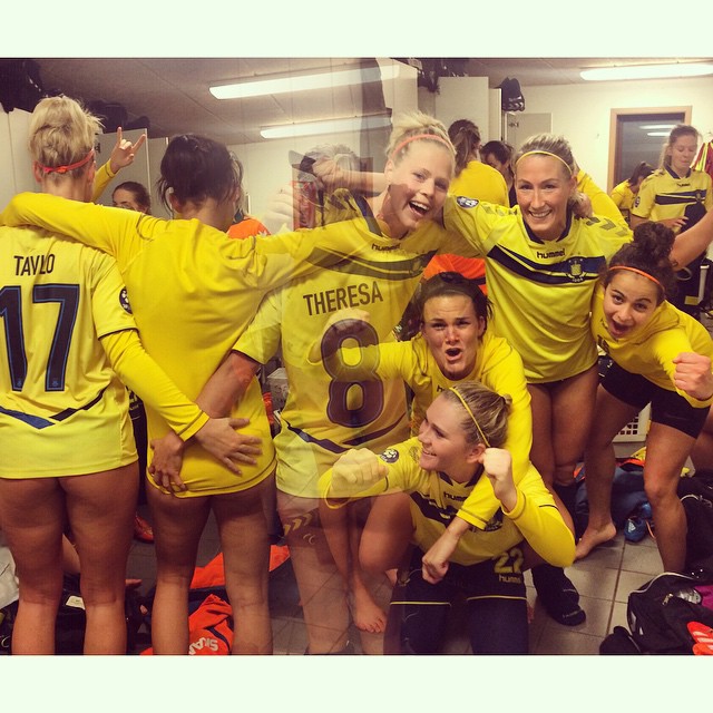 Dinamarca champions league theresa nielsen on Instagram