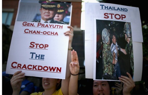 juegos del hambre protesta tailandia 3