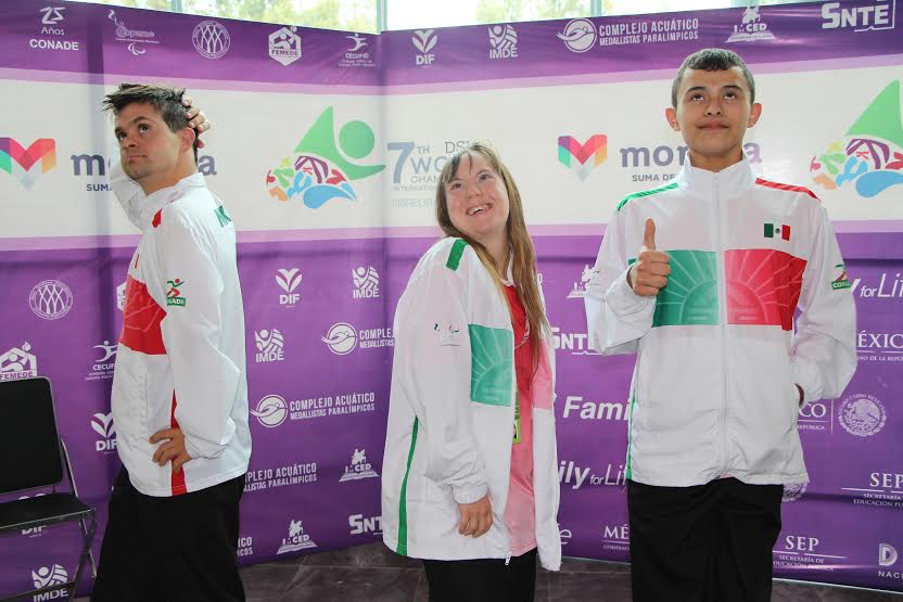 mexicanos ganadores Campeonato Mundial de Natación para Personas con Síndrome de Down