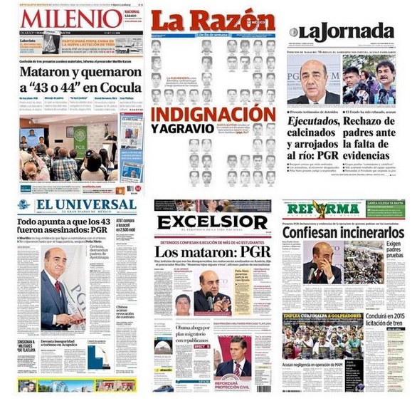 normalistas diarios nacionales portadas