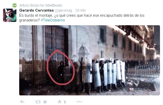 palacio nacional infiltrados incendio 9 nov