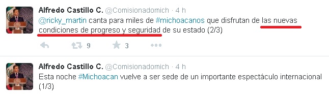 ricky martin comisionado tuits