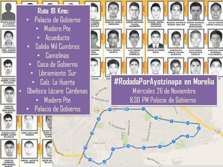 rodada por ayotzinapa