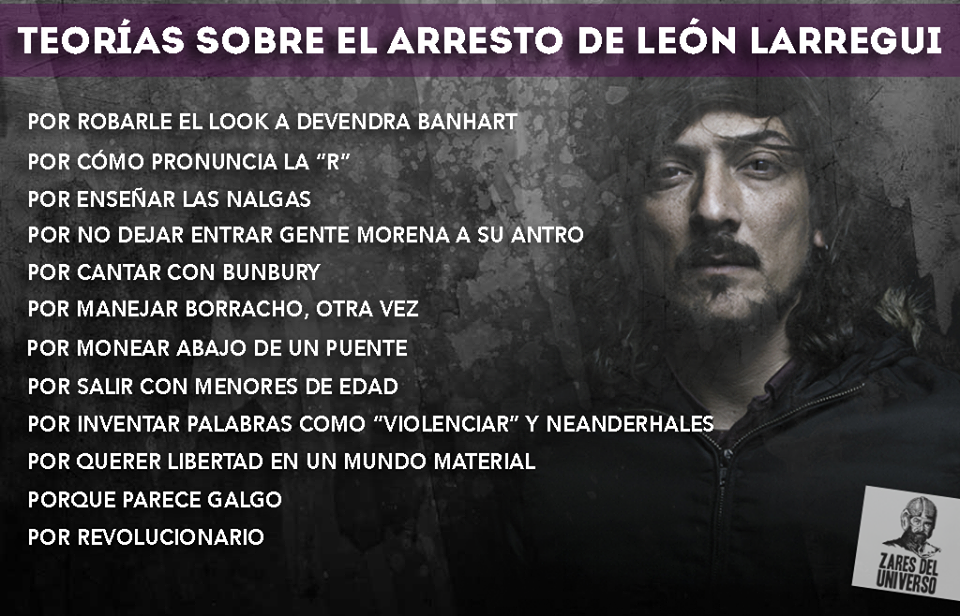 teorias arresto leon larregui