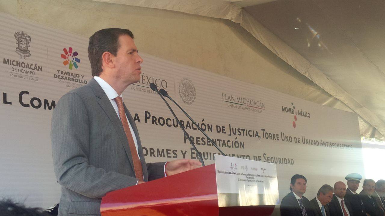 Comisionado Alfredo Castillo Michoacán