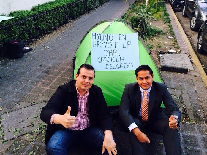 Memo Valencia y Daniel Moncada Sánchez de Movimiento Ciudadano