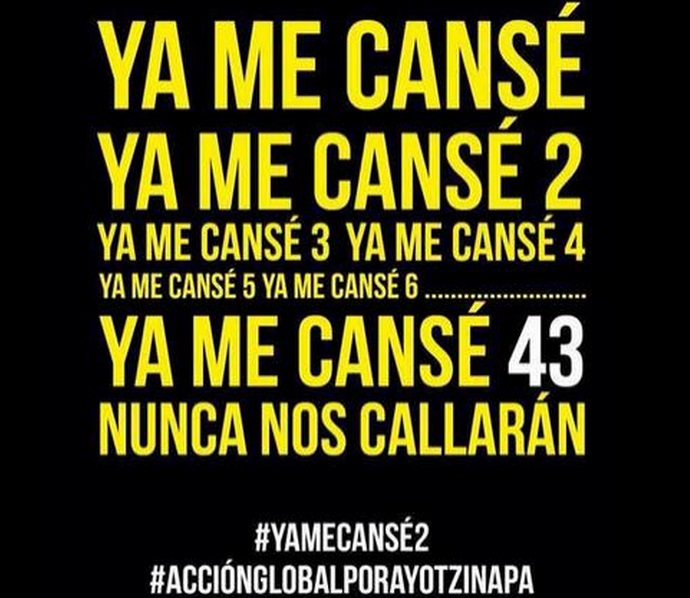 #YaMeCanse3 hasta #YaMeCanse43