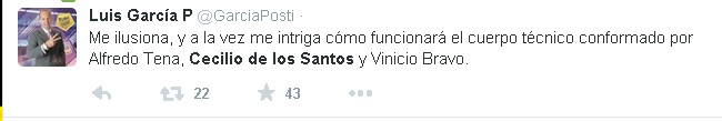 cecilio de los santos opinión luis garcia