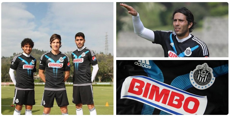 chivas playera negra