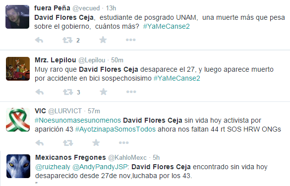 david flores estudiante de la unam