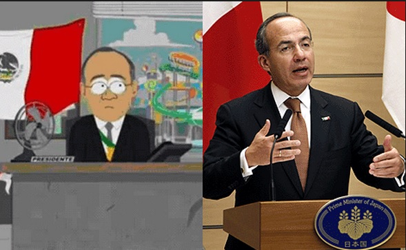 felipe calderon south park