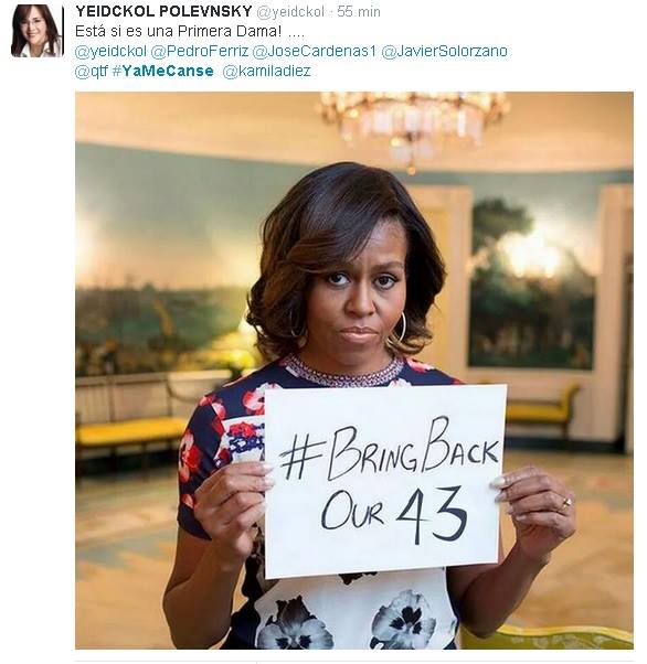 foto fake de michelle obama