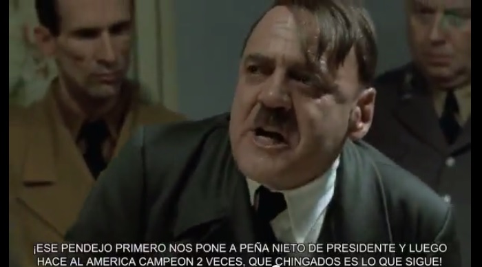 hitler se entera de que américa es campeón