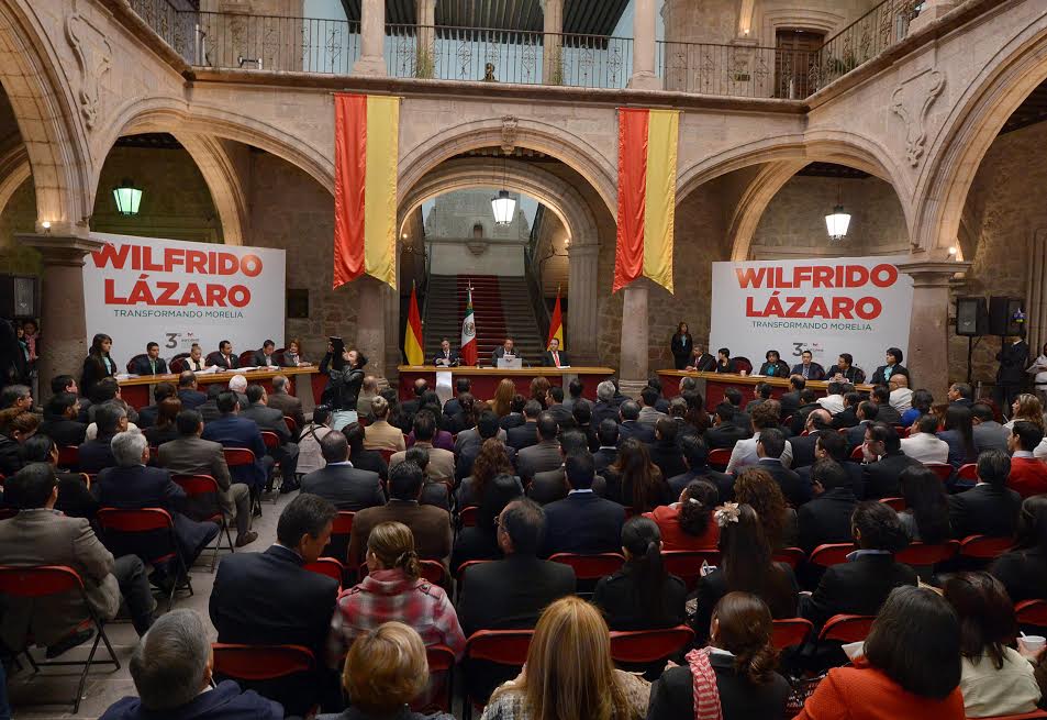 informe Wilfrido Lázaro Morelia Ayuntamiento