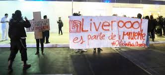 manifestaciones por meurte de empleada de liverpool