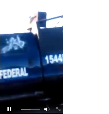 papa pitufo ataque vs patrulla policia federal 2