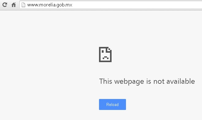 página hackeadad morelia ayuntaimiento