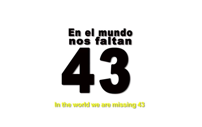 video de apoyo a ayotzinapa