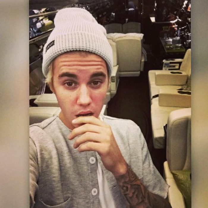 ustin Bieber no compró jet privado Foto vía twitter
