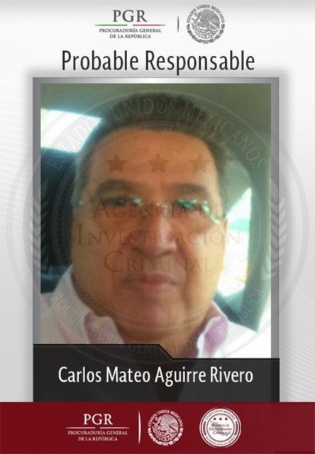 Carlos Mateo Aguirre Rivero detenido funcionario Guerrero
