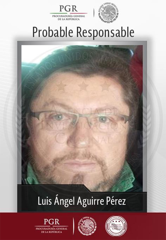 Luis Ángel Aguirre Pérez detenido funcionario Guerrero