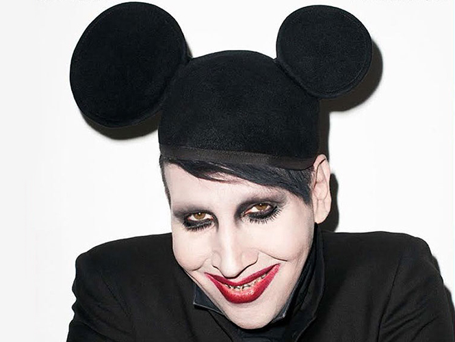 Marilyn Manson Mickey Mouse