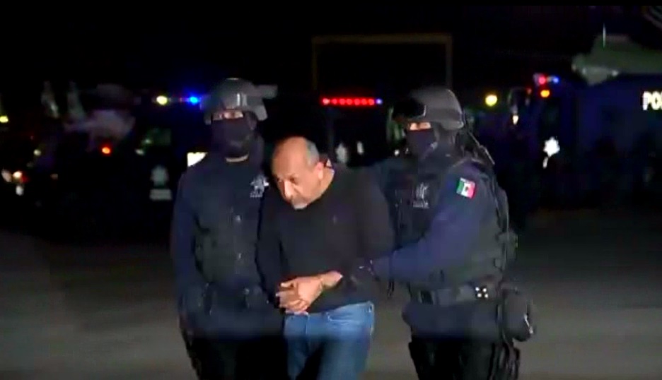 Servando Gómez La Tuta detenido y presentado 27 feb 2015
