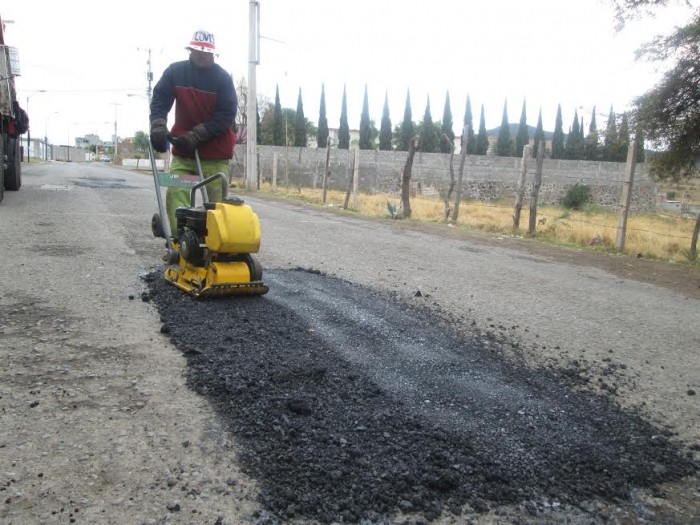 bacheo calles Morelia