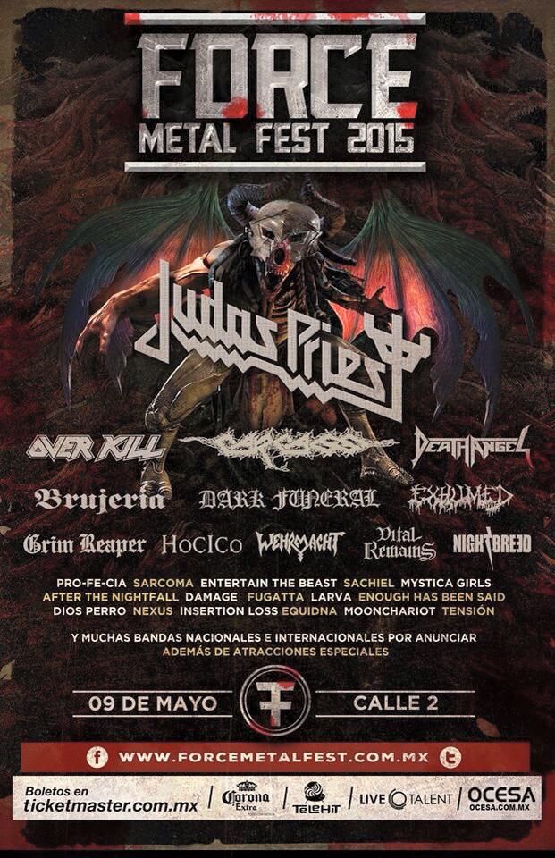 cartel Force Metal Fest 2015 Guadalajara