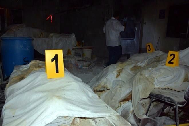 cuerpos abandonados en crematorio de Acapulco