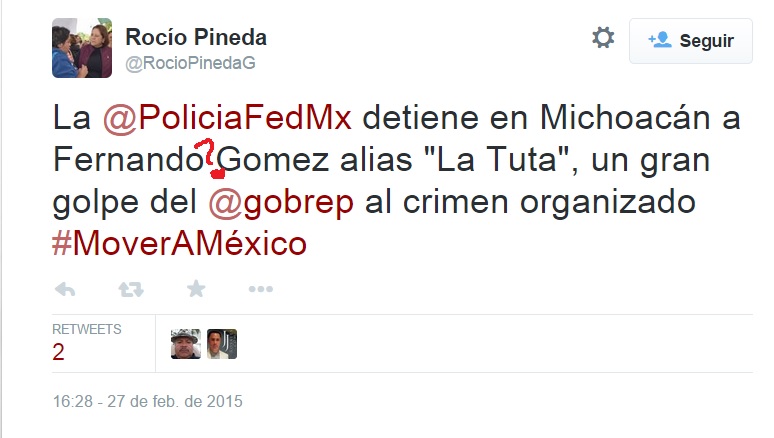 la tuta rocio pineda senadora