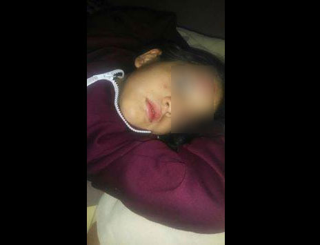 niña de irapuato golpeada