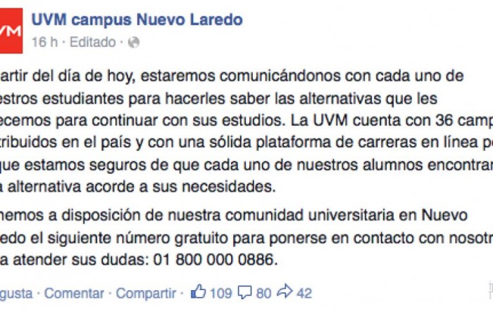 uvm nuevo laredo
