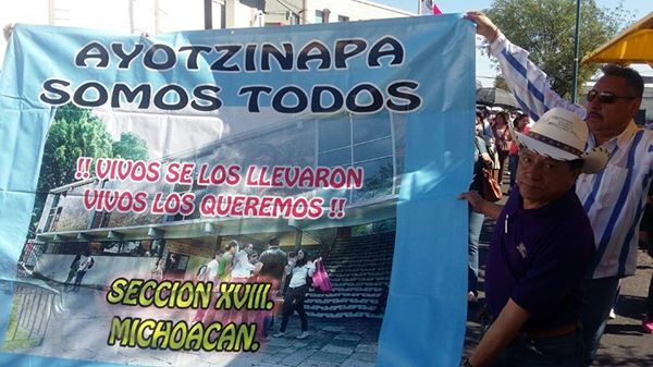 CNTE marcha Ayotzinapa