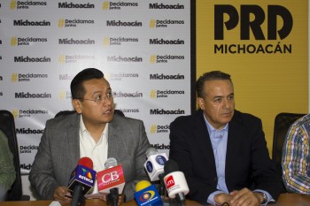 Carlos Torres Piña y Pascual Sigala PRD Michoacán