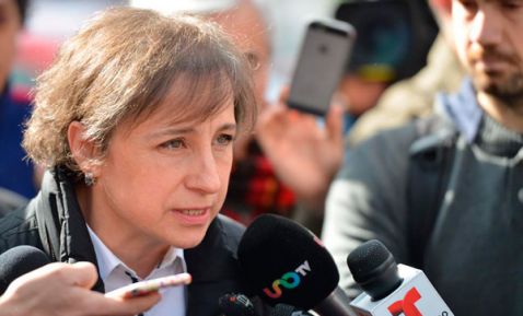 Carmen Aristegui entrevista tras despido de MVS