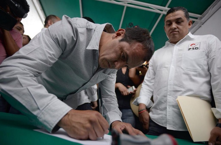 Cuauhtémoc Blanco registro candidato