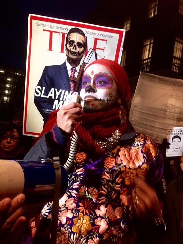 #EPNnotWelcome Peña Nieto en Inglaterra 04