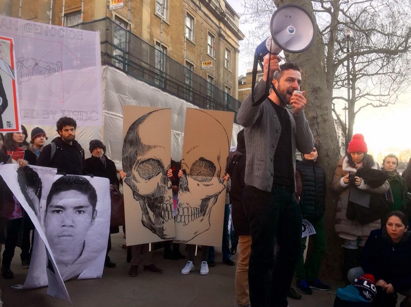 #EPNnotWelcome Peña Nieto en Inglaterra 06