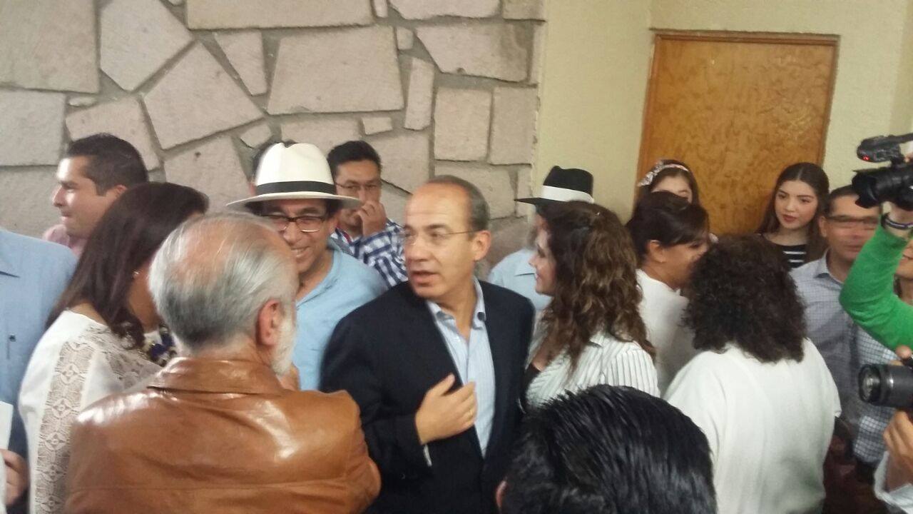 Felipe Calderon Luisa Maria Calderon PAN