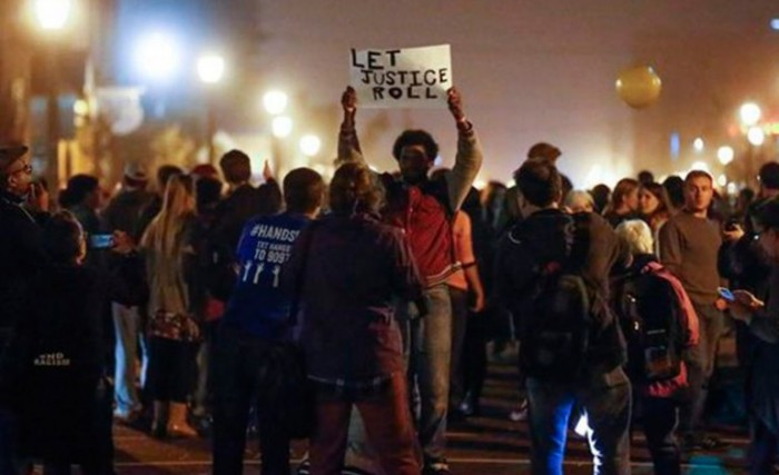 Protesta en EEUU