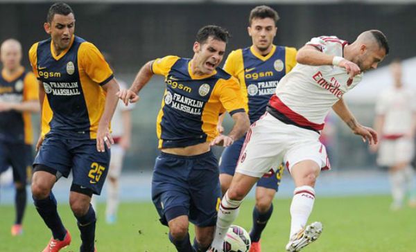 Rafa Márquez con Hellas Verona